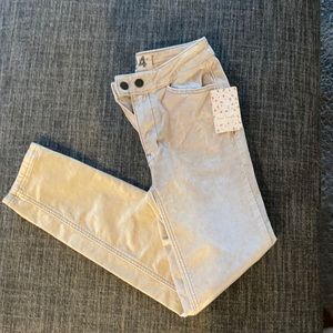 Free People velvet jeans